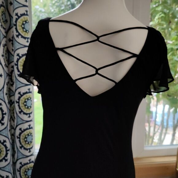 Beaded Handkerchief Dress  - Picture 7 of 7